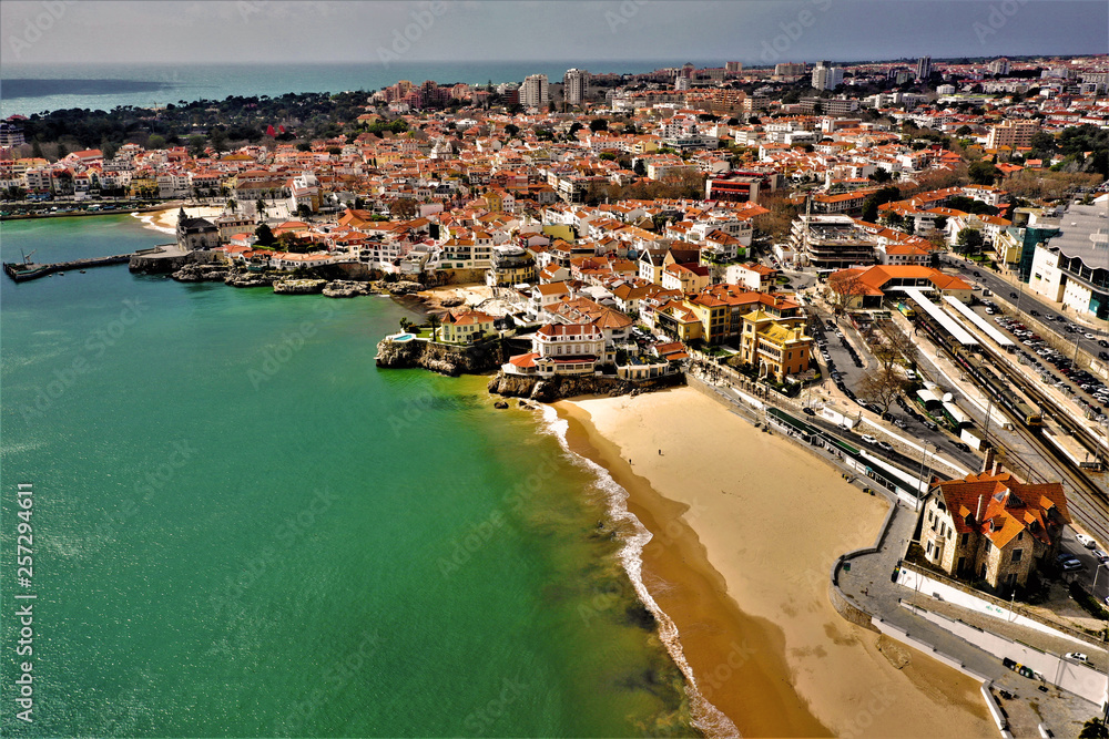 Cascais in Portugal aus der Luft - Drohnenbilder mit DJI Mavic 2 Pro