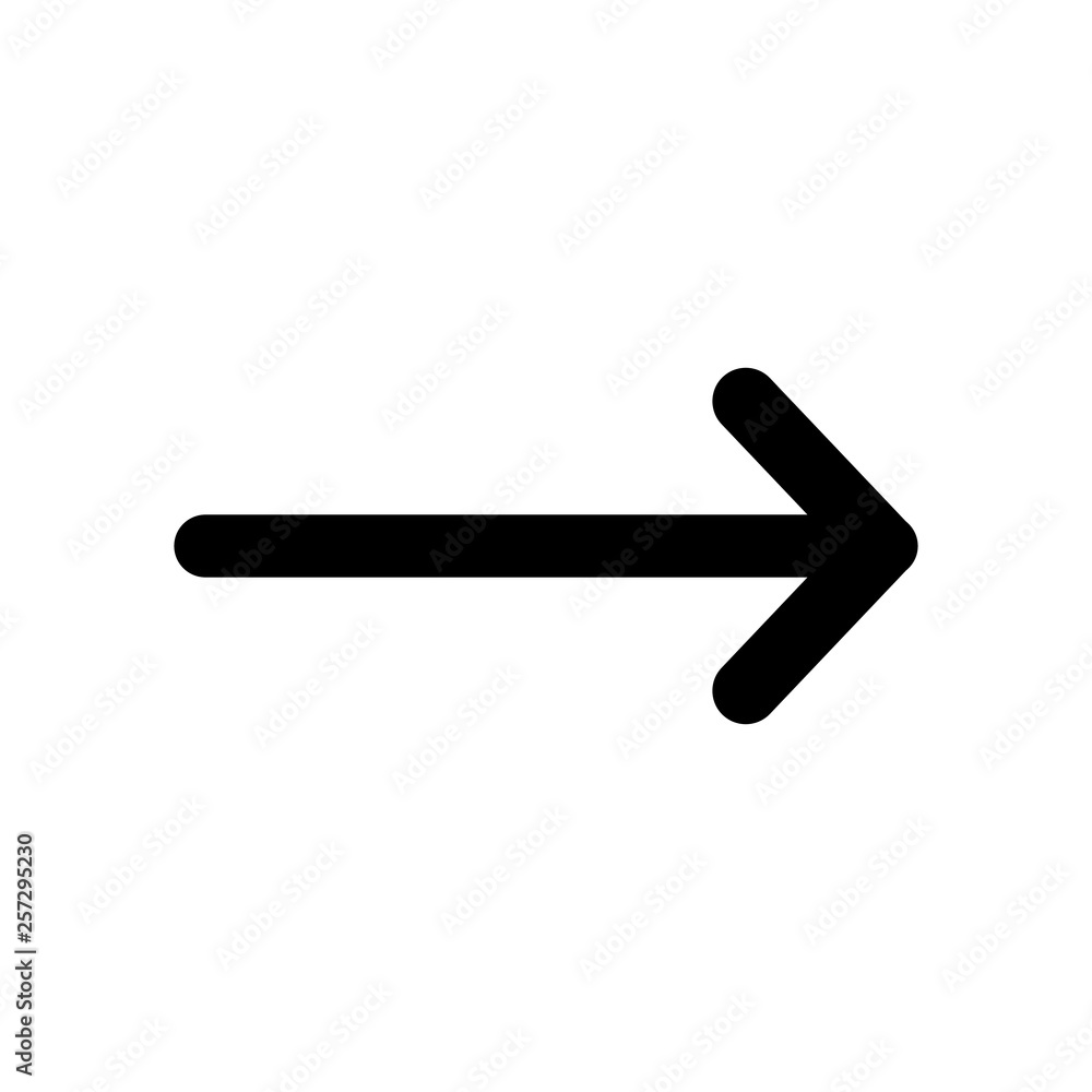 Arrow icon. Vector illustration Arrow icon. Vector illustration