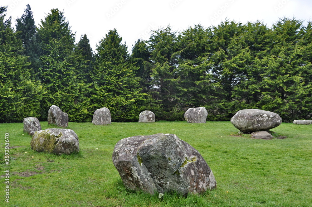 Stone Circle in Kenmare, Ireland