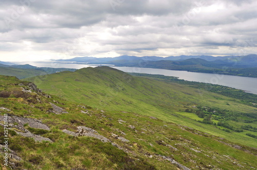 Aerial View of Kenmare Bay, Ireland