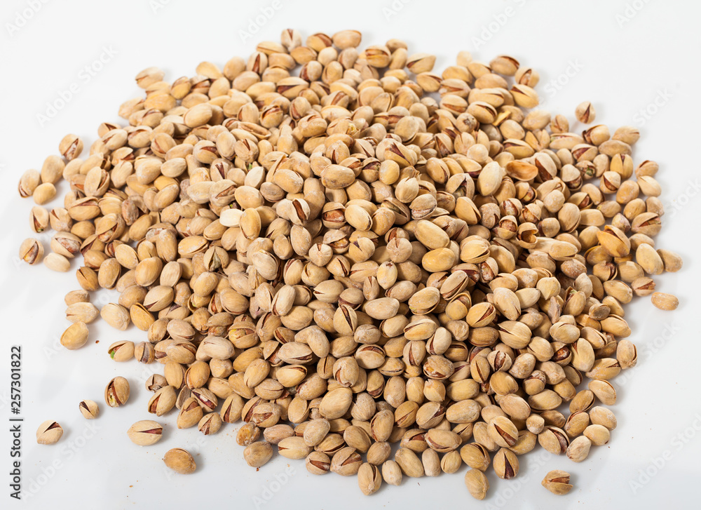 Fototapeta premium Dried kernels of pistachios