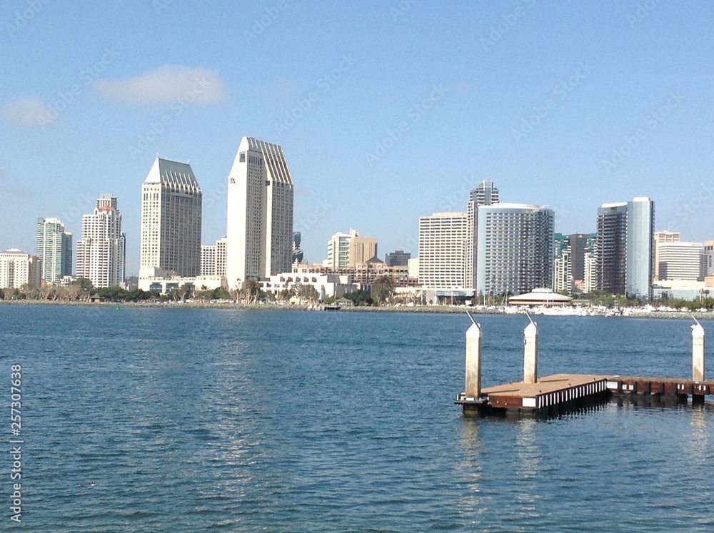 Fototapeta premium san diego skyline