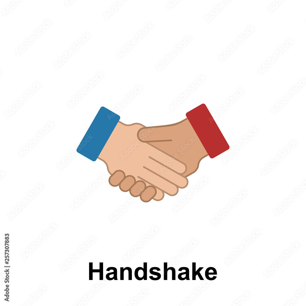 handshake, hand color icon. Element of friendship icon. Premium quality graphic design icon. Signs and symbols collection icon for websites, web design, mobile app handshake, hand color icon. Element of friendship icon. Premium quality graphic design icon. Signs and symbols collection icon for websites, web design, mobile app