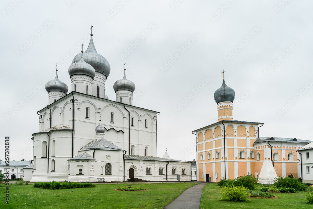 Khutyn Monastery of Saviour's Transfiguration and of St. Varlaam. Novgorod the Great, Russia