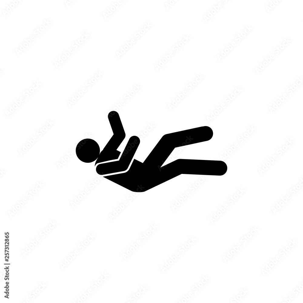 Man, slip, imbalance, down icon. Element of man fall down. Premium quality graphic design icon. Signs and symbols collection icon for websites, web design, mobile app Man, slip, imbalance, down icon. Element of man fall down. Premium quality graphic design icon. Signs and symbols collection icon for websites, web design, mobile app