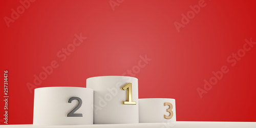 podium cylinder 3d-illustra...