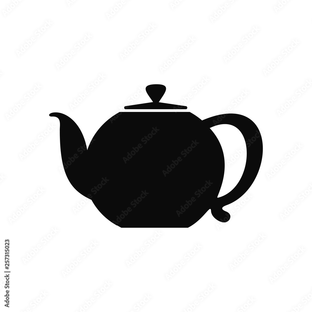 Teapot icon. Vector Illustration Teapot icon. Vector Illustration