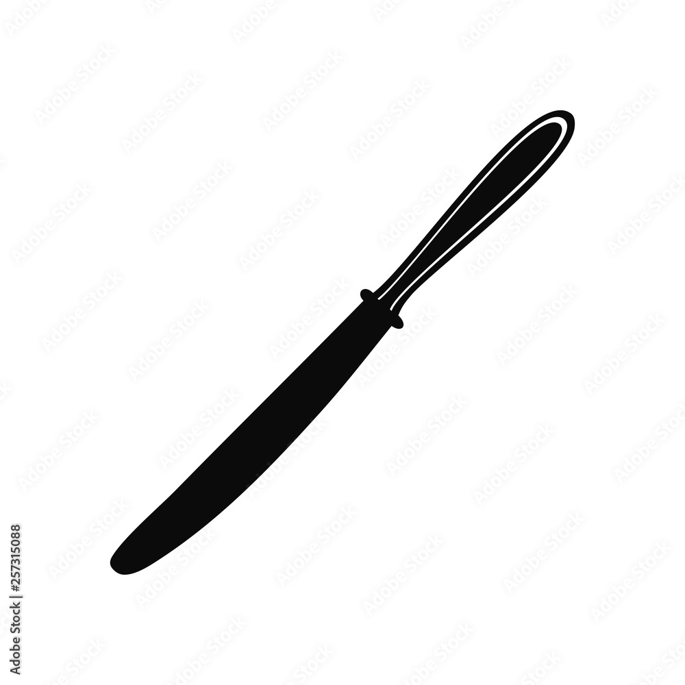 Knife icon vector illustration Knife icon vector illustration