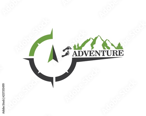 High Mountain icon Logo Template
