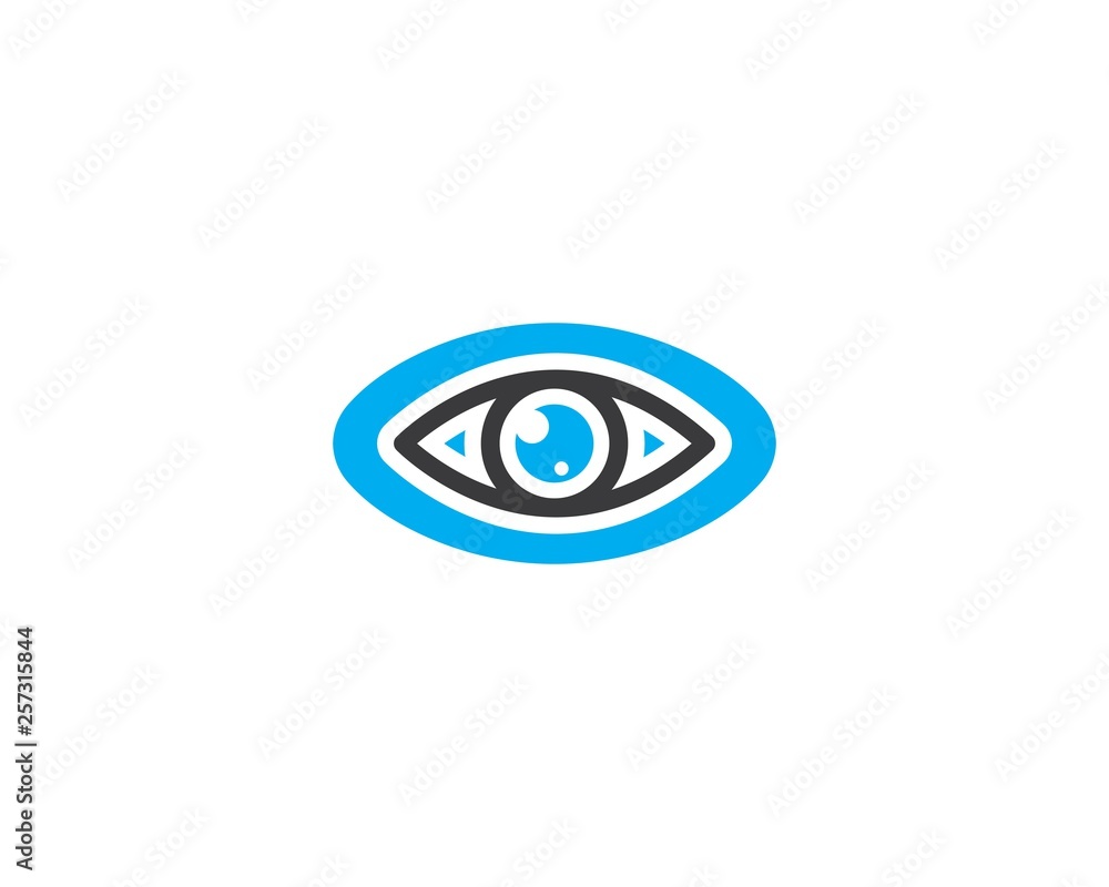 Eye icon Logo vector Template illustration Eye icon Logo vector Template illustration