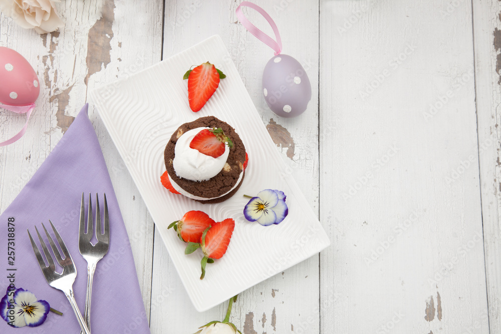 Strawberry Chocolate Napoleons Strawberry Chocolate Napoleons
