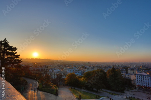 Montmarte at sunrise © Hugo Félix