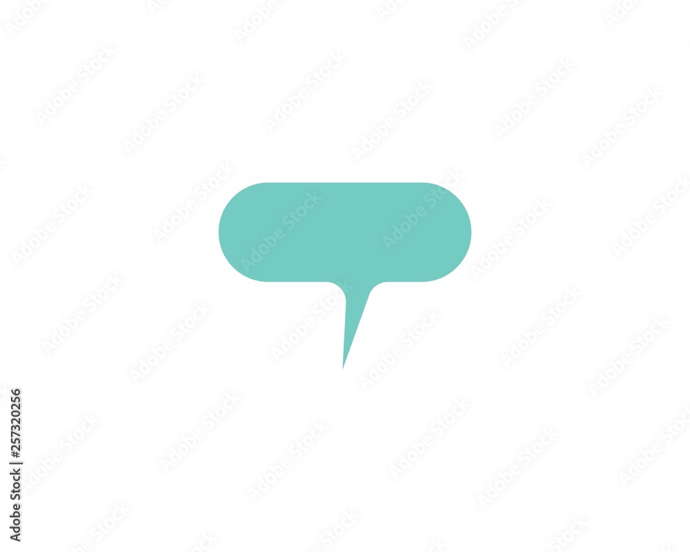 Speech bubble logo Speech bubble logo