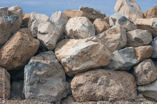 large stone boulders