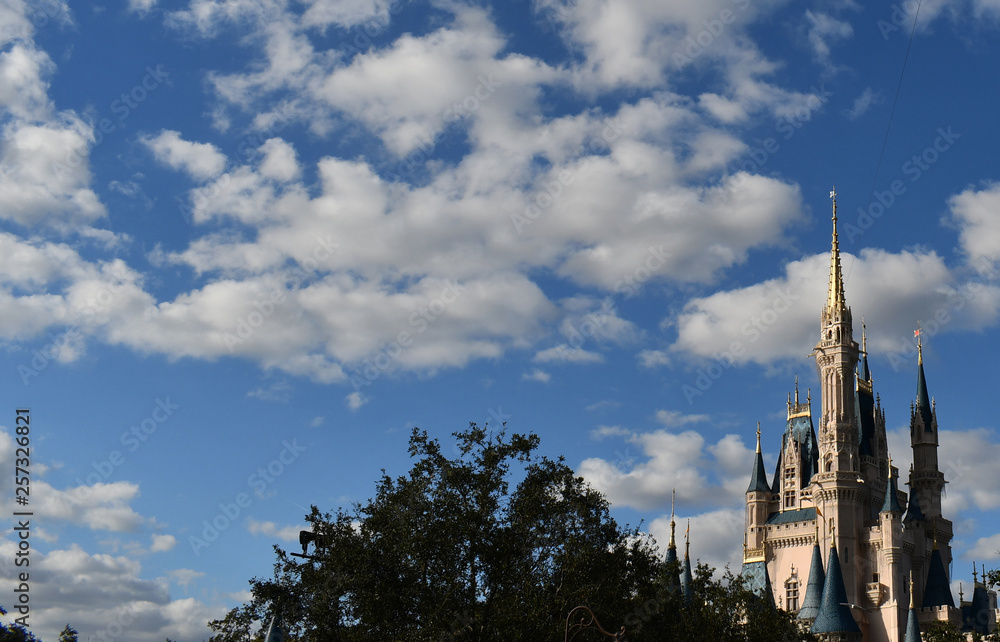 clouds with a castle clouds with a castle