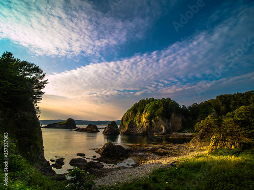 Fotografía 青森の夕焼け