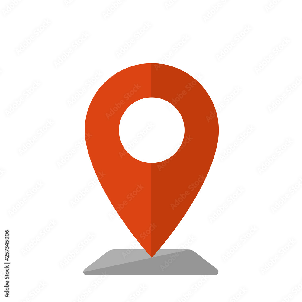 map pin icon Stock Vector | Adobe Stock