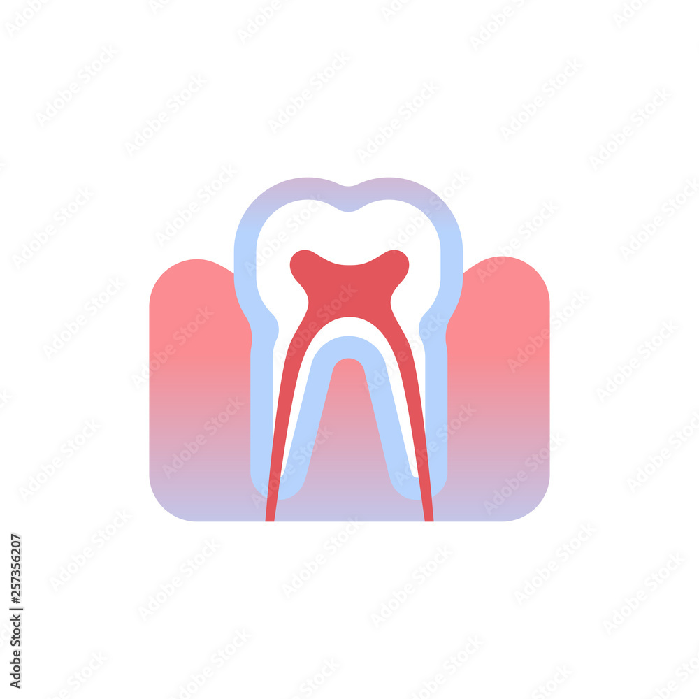 Tooth icon human organ anatomy healthcare medical Tooth icon human organ anatomy healthcare medical