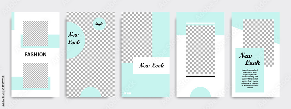 Modern minimal square stripe line shape template in turquoise green and white color with frame. Corporate advertising template for social media stories, story, business banner, flyer, and brochure. Modern minimal square stripe line shape template in turquoise green and white color with frame. Corporate advertising template for social media stories, story, business banner, flyer, and brochure.