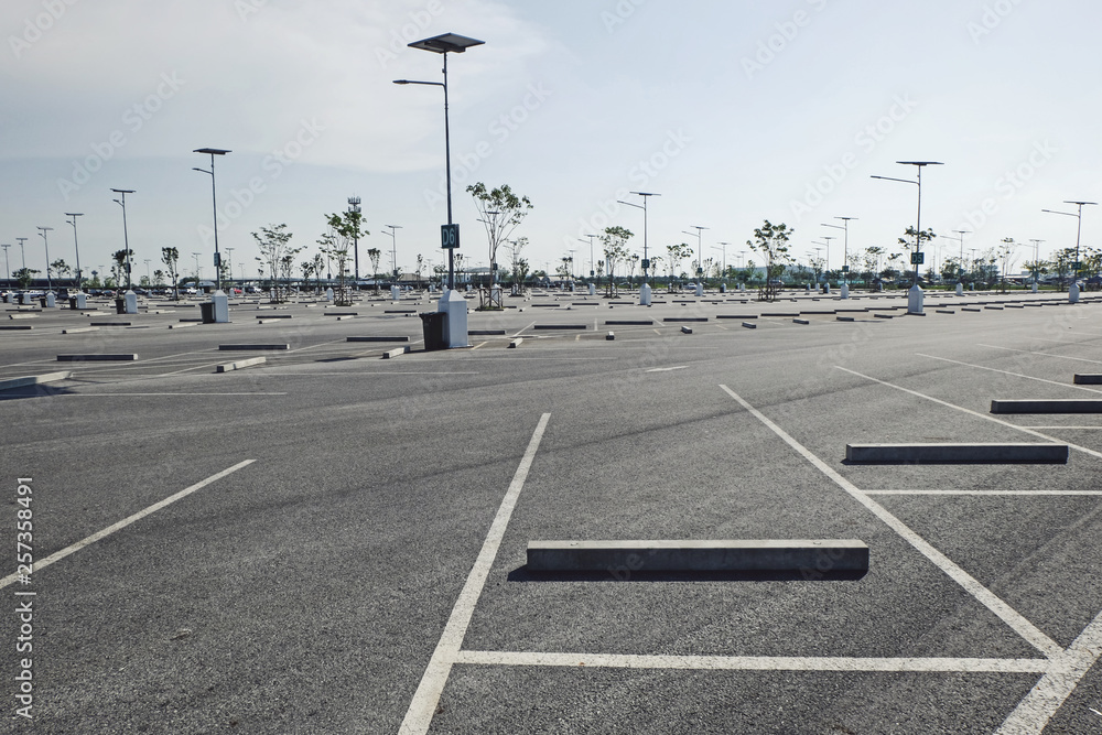 Fototapeta premium car park outdoor