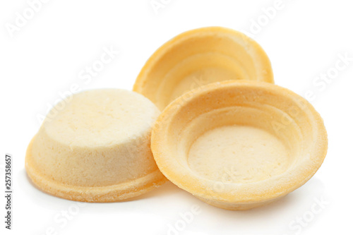 Billede på lærred Empty baked tartlet