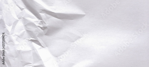 White creased paper background texture