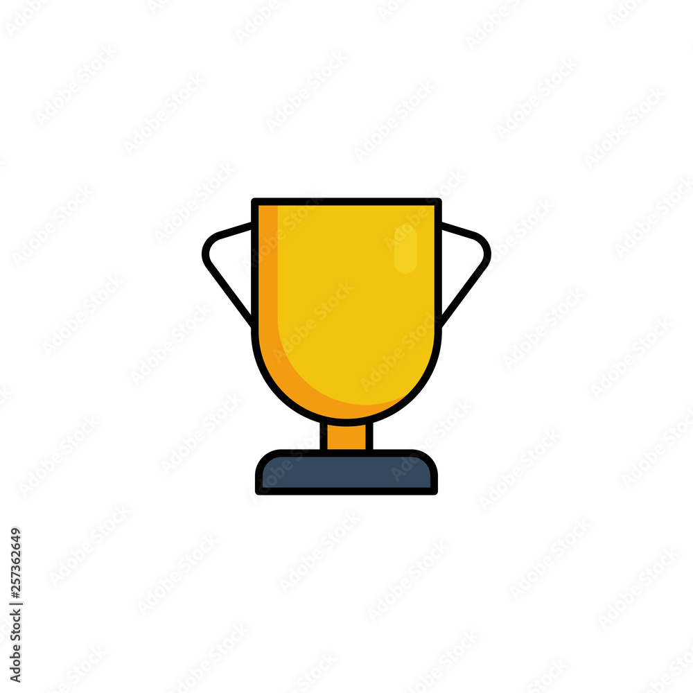 trophy icon vector illustration trophy icon vector illustration