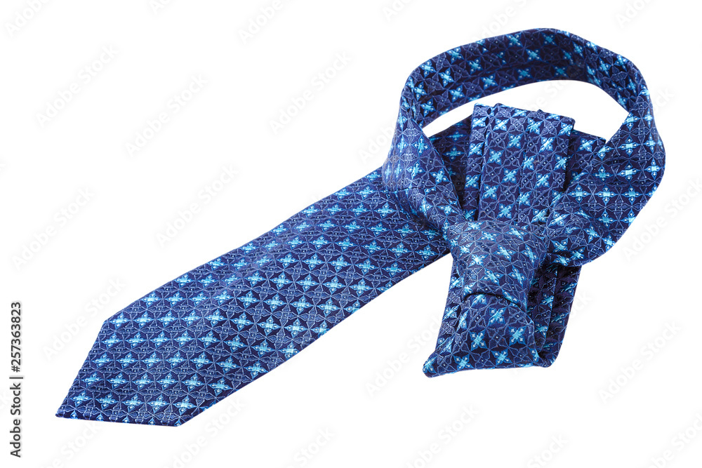 Stylish tie isolated on a white background Stylish tie isolated on a white background