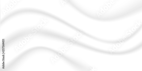 White silk fabric background smooth texture background 