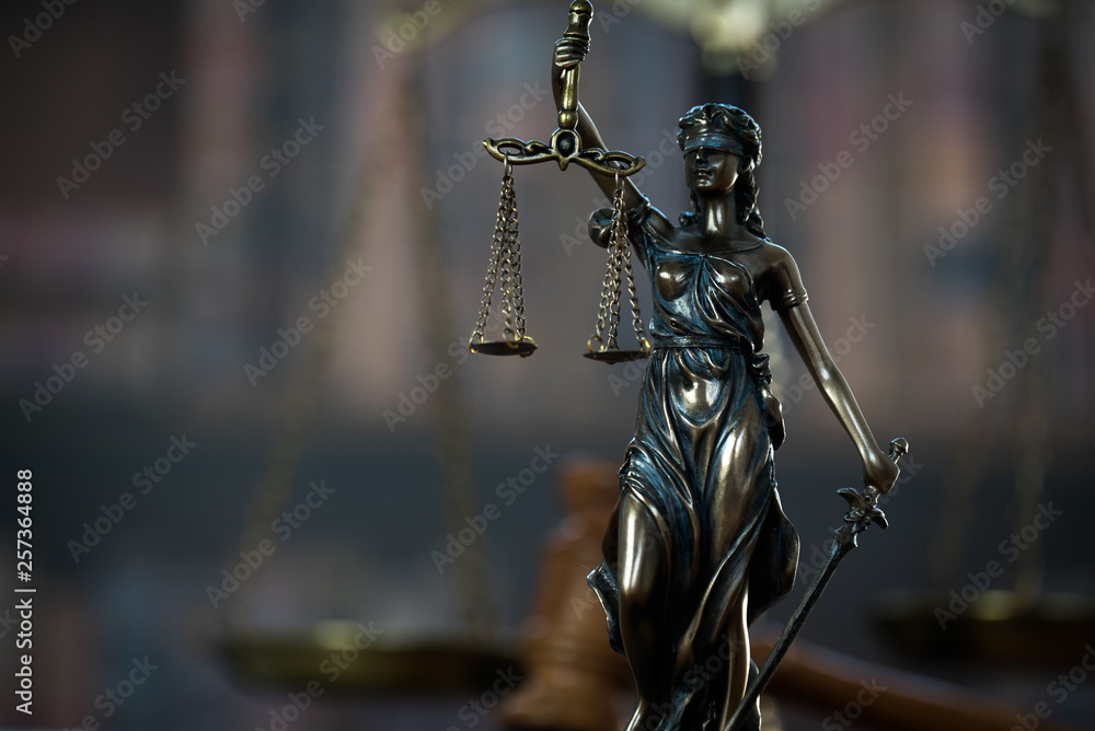Law and Justice concept image. Old court library Law and Justice concept image. Old court library