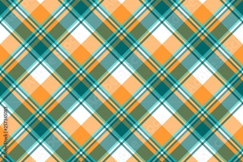 Orange diagonal fabric texture seamless pattern
