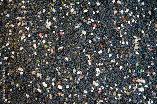Black gravel texture backgr...