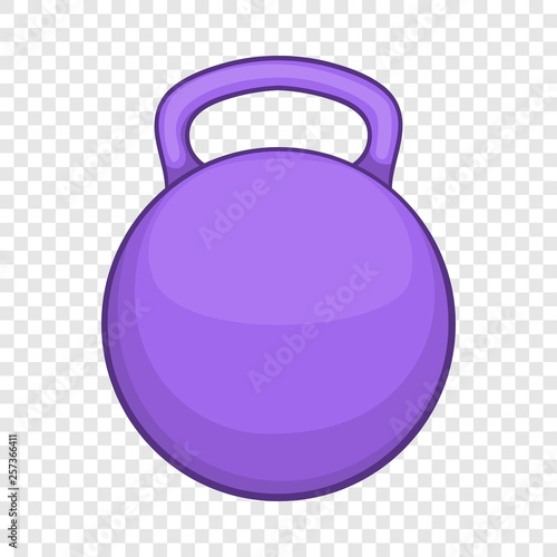 Weight icon in cartoon style isolated on background for any web design 