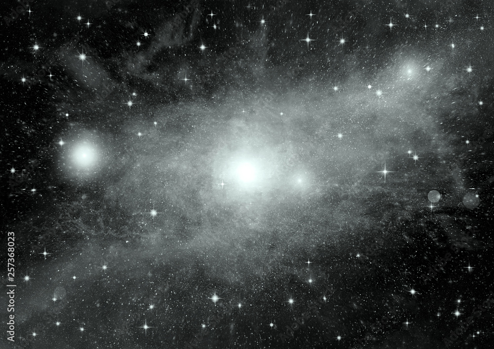 Fototapeta premium galaxy in a free space