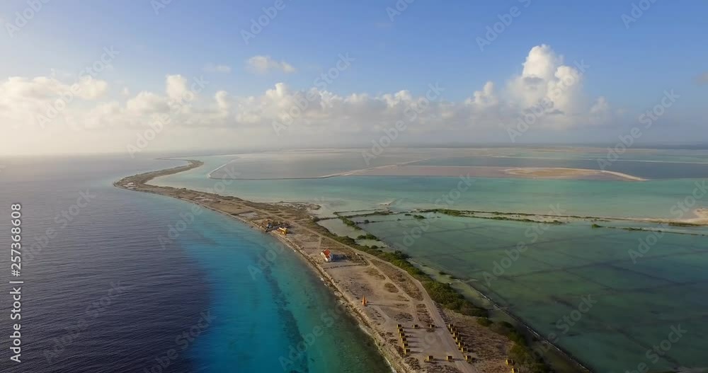 The monuments and slave huts of Bonaire. The monuments and slave huts of Bonaire.