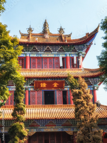 Zhaojue Temple, Chengdu, Sichuan Province, China photo