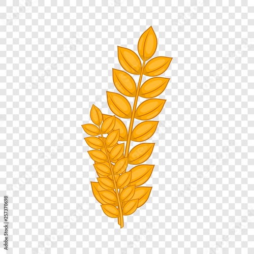 Wheat germ icon in cartoon style isolated on background for any web design 
