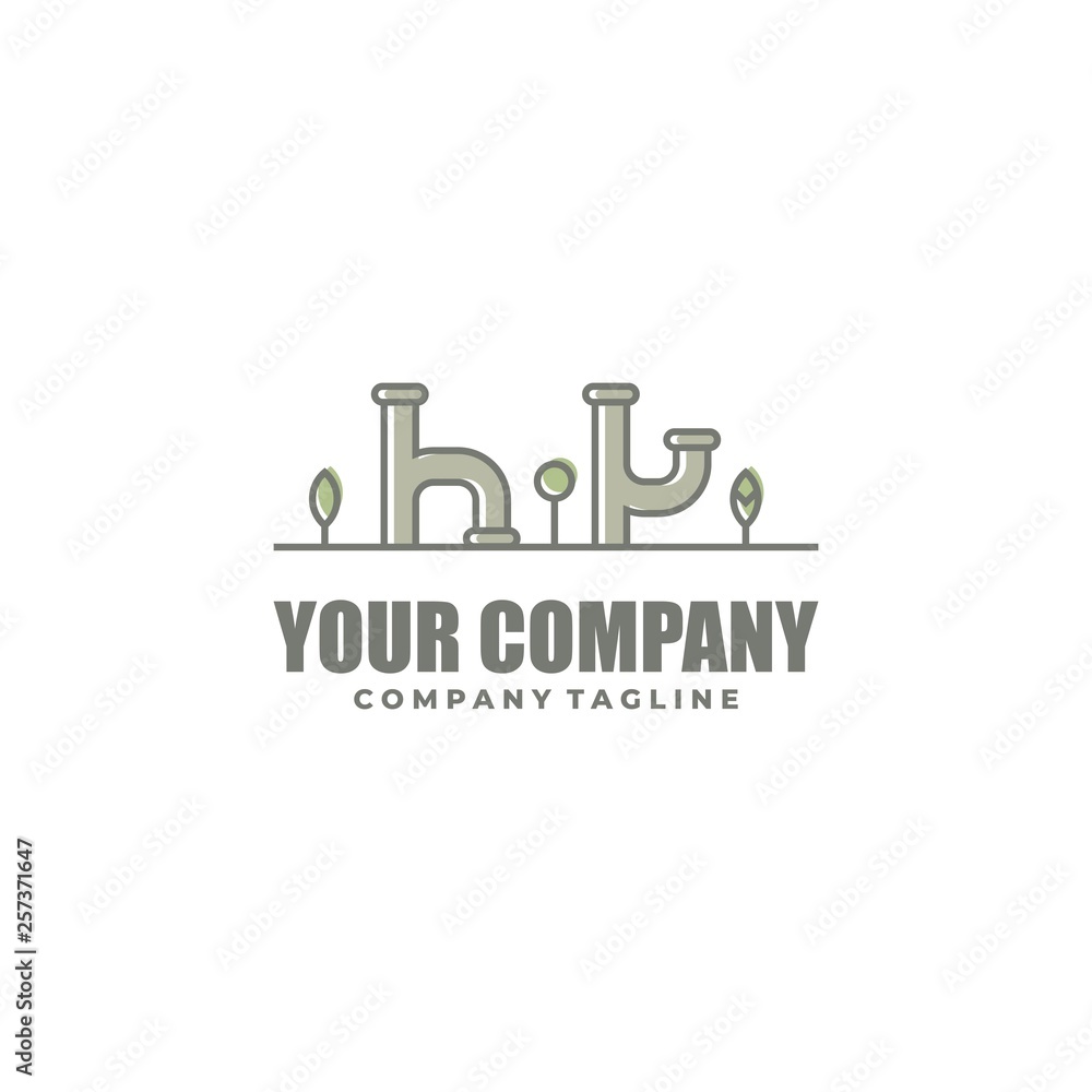 pipe illustration Design vector template pipe illustration Design vector template