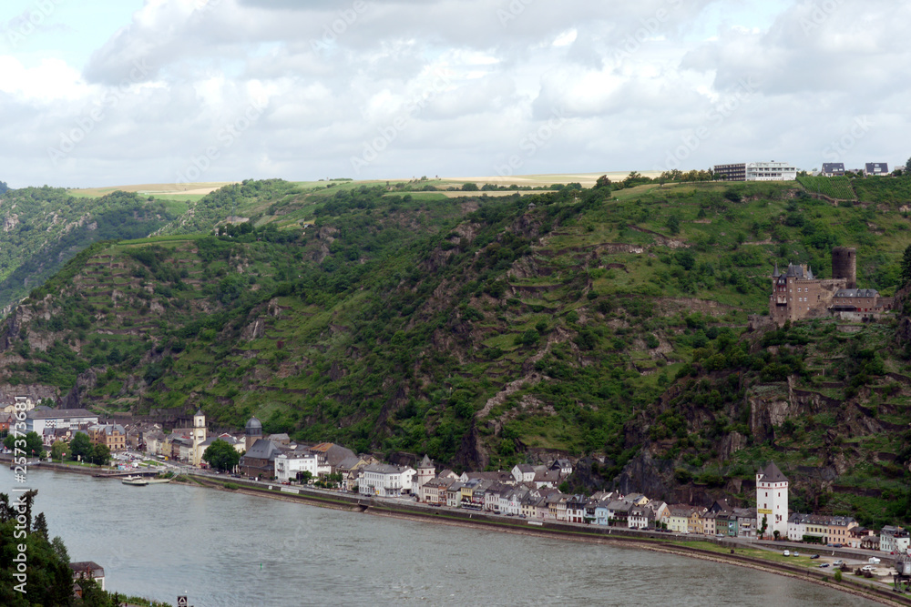 Fototapeta premium ドイツ ローレライの絶景