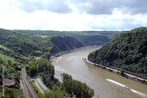 ドイツ ライン川 ローレライの絶景
