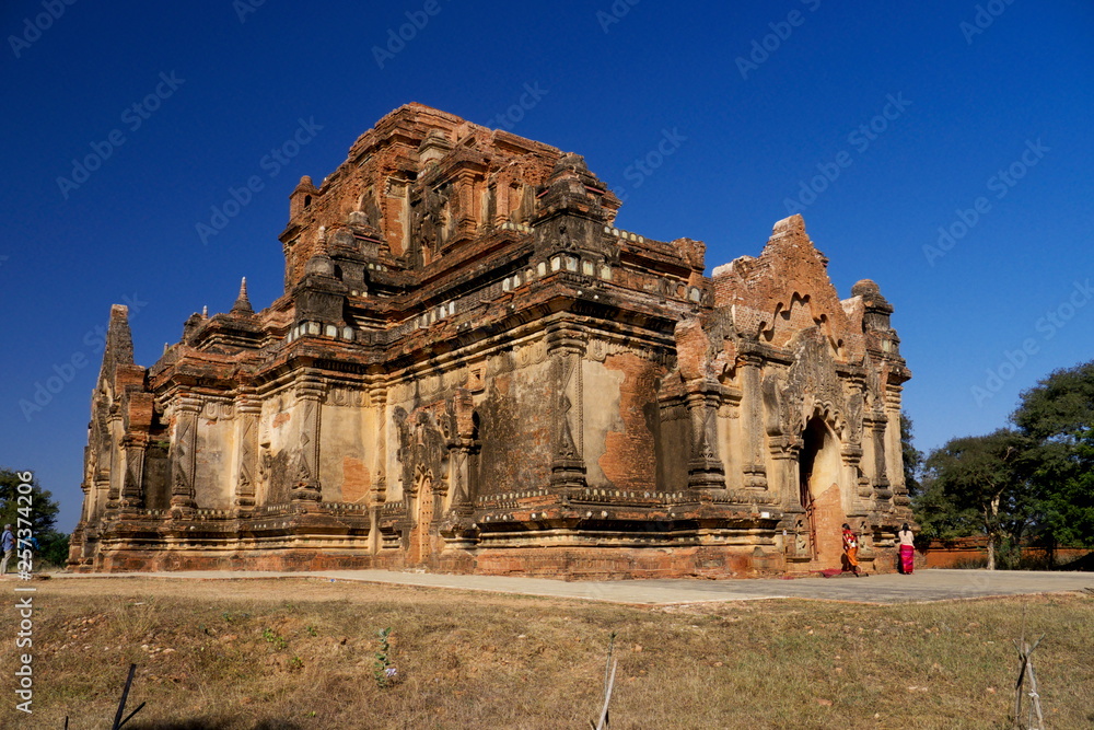 ancient temple in myanmar