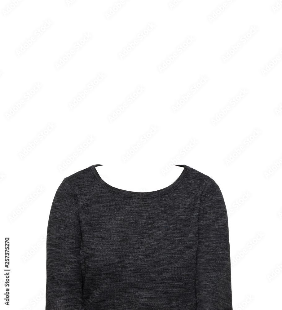 Suit Without Head on White Background Suit Without Head on White Background