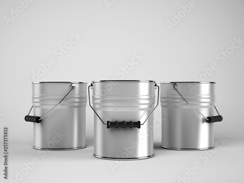 empty glass of water isolated on white background