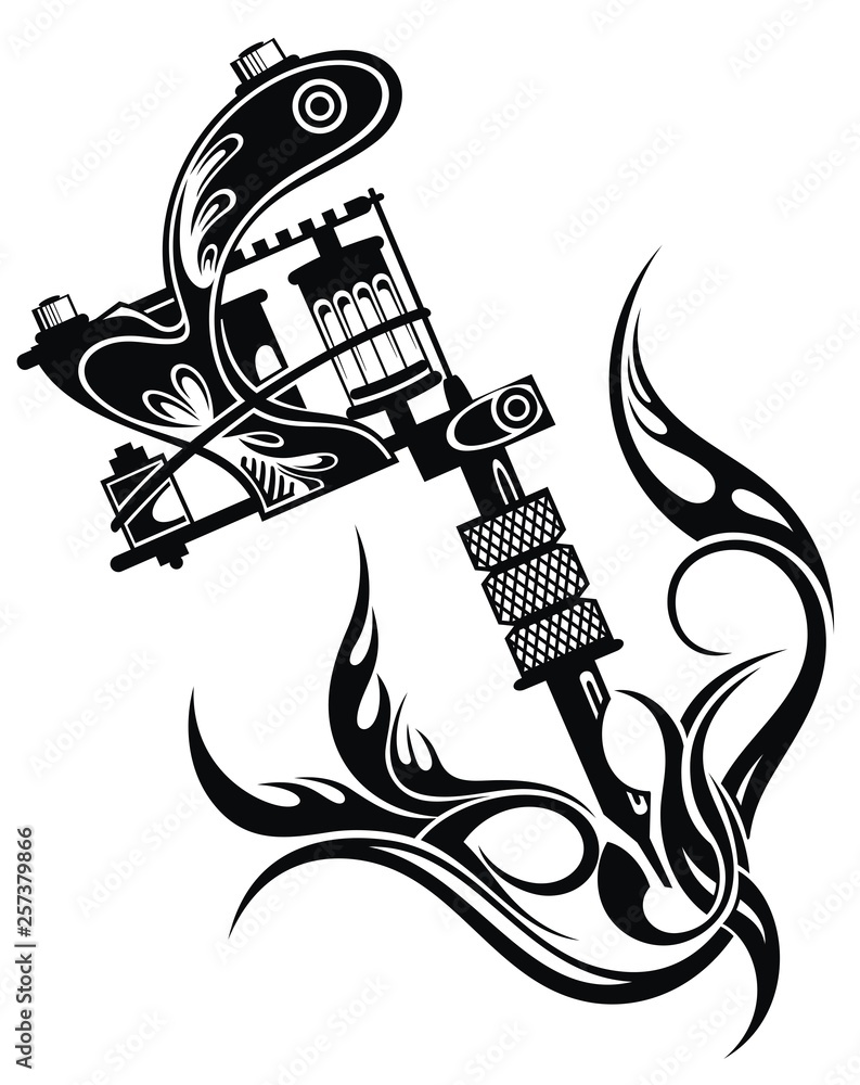 Tattoo Machine PNG Vector PSD and Clipart With Transparent Background  for Free Download  Pngtree