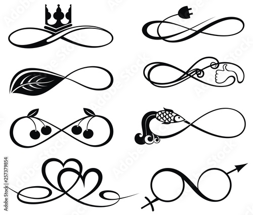 Infinity, forever symbol 
