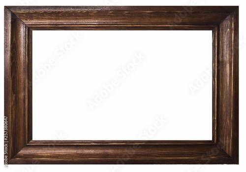 Picture frame and white background