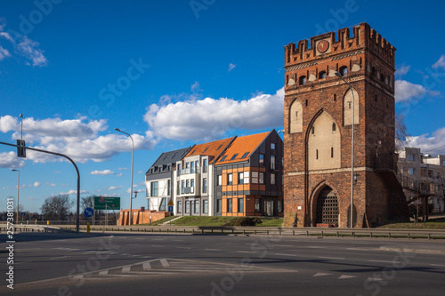 Mariacka Gate in Malbork, Pomorskie, Poland