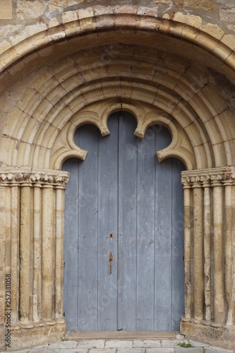 old church door