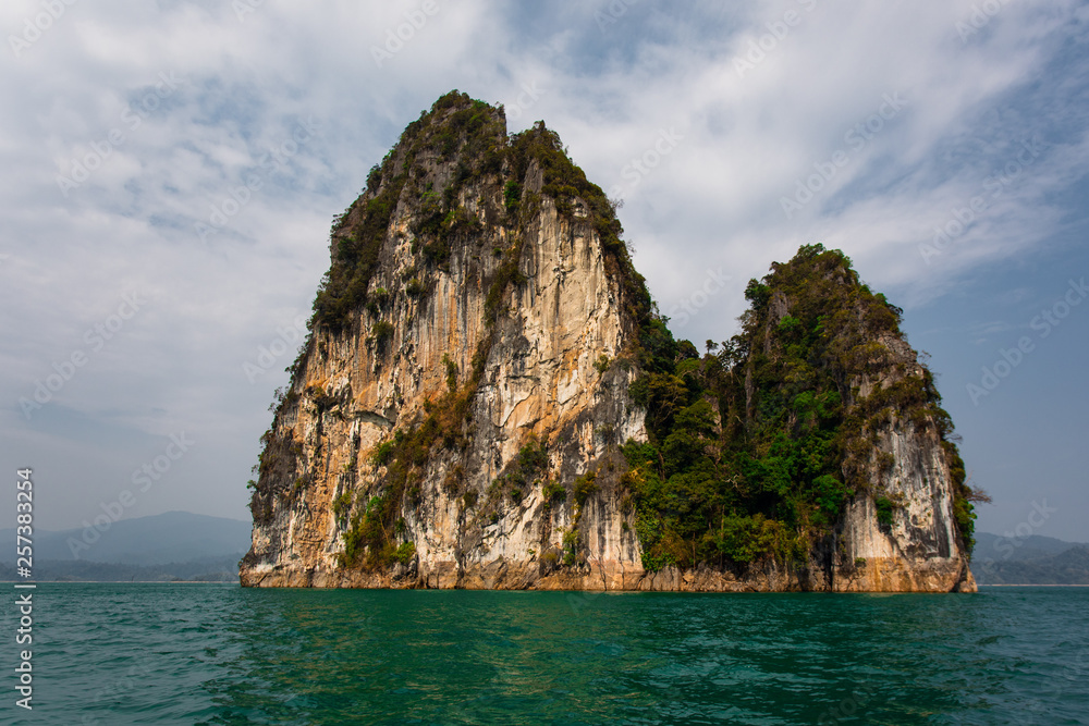 Khao Sok national park ( Cheow Lan Dam, Ratchaprapha Dam or Rajjaprabha Dam ) at Suratthani, Thailand Khao Sok national park ( Cheow Lan Dam, Ratchaprapha Dam or Rajjaprabha Dam ) at Suratthani, Thailand