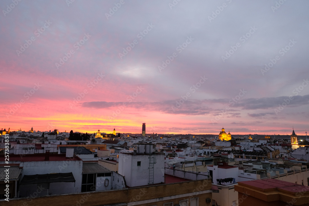 Beautiful view of Seville